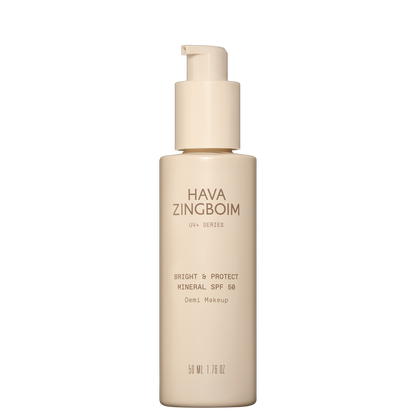 ברייט &amp; פרוטקט דמי מייקאפ מינרלי SPF50